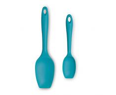 Zeal JSET1G Petite et grande spatule en silicone anti-adhÃ©sif Sauge