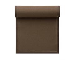 Serviette de table en coton 20x20cm - IdÃ©ale pour fÃªte, anniversaire, cocktail - Rouleau de 25 serviettes - Ecru