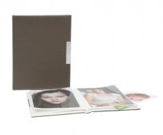 Deknudt Frames S65BP9 Album pour 24 Photos Imitation Cuir Taupe 10 x 15 cm