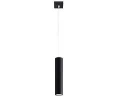 Sollux Lighting Lagos 1 Suspension en acier Noir