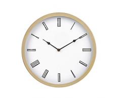 AmazonBasics Horloge murale romane, laiton, 30,5 cm