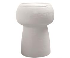 Kafka Goes Pink PopUp A HD WHT Pop Up Tabouret en Aluminium Blanc 45 cm