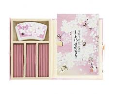 Nippon Kodo 37122 Shiawase 36 Encens + Porte-Encens Rose