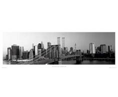 1art1 New York Midi Poster - Manhattan Le Matin (91 x 30 cm)