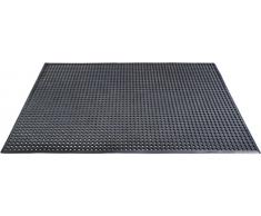 ID MAT CAILLEBOTIS CAOUTCHOUC Tapis, Matériel Synthétique, Noir, 90x150x1 cm