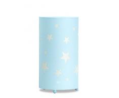Aratextil Martina Lampe de Table, Coton, Bleu Ciel, 24.5Â x 13Â cm