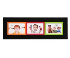 Deknudt Frames S67JK2-P3 Cadre Multi-Photo pour 3 Photos Noir 10 x 15 cm