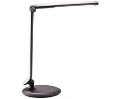 Brilliant Vanita Lampe de table fonctionnelle en plastique Argenté 8 W