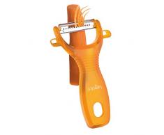 MOHA 45720 Eplucheur, ABS/INOX, Orange, 8,3 x 16,5 x 2,5 cm