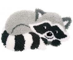 Vervaco Kit Tapis modelÃ© au Point nouÃ© Raton Laveur