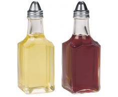 Fackelmann Cooking Set vinaigrier/huilier de Table en Acier Inoxydable 14,5Â cm