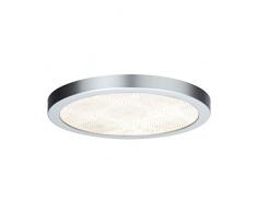 Paulmann 70686 WallCeiling Ivy Panneau LED, IP44, 300mm, 14W, 230V, Chrome mat/Plastique