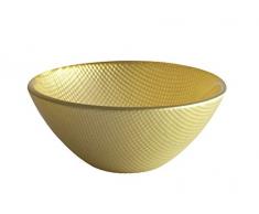 Excelsa Diamond Coupelle, Verre, Vert, 12Â x 12Â x 5Â cm