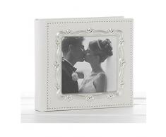 shudehill Album Photo de Mariage, Effet Cuir Blanc