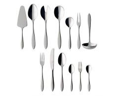 Villeroy & Boch Arthur Couverts de table pour 12 personnes, 68 piÃ¨ces, Acier inoxydable
