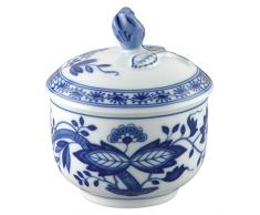 Hutschenreuther 02001-720002-14330 Sucrier 3, Porcelaine, Bleu, 11,3 x 11,3 x 8,2 cm