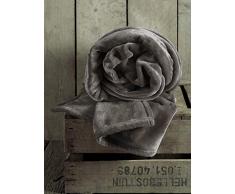 De Witte Lietaer Linge de lit, Polyester, Ebony, 150x200 cm