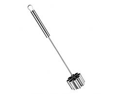 IBILI 774356 Moule Ã Rosace Droit, Acier Inoxydable, Argent, 16 cm