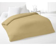 Soleil dOcre 635720 Housse de Couette Coton Ecru/Taupe 240 x 220 cm