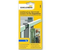 Schellenberg 50843 Moustiquaire en rouleau pour portes à deux battants avec Kit dAccessoires