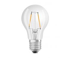Osram Ampoule LED Filament, Forme Classique, Culot E27, 1,2W Equivalent 15W, 220-240V, claire, Blanc Chaud 2700K, Lot de 1 pièce