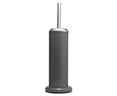 Sealskin Brosse WC Acero Accessoire de Salle de Bains, Acier Inoxydable, Gris, 12.6 x 12.6 x 41 cm
