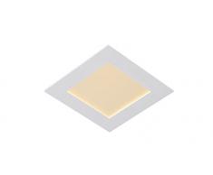 Lucide BRICE-LED - Spot Encastrable - LED Dim. - 1x8W 3000K - IP40 - Blanc
