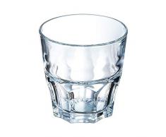 ARCOROC J2611 Gobelet Granity, Verre trempÃ©, Transparent, 20 cl - boite de 6 piÃ¨ces