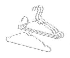 Brabantia - 118661 - Cintre pour vÃªtements en aluminium, kit de 4, Argent