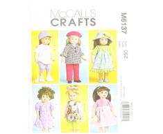 Mc Calls VÃªtements de poupÃ©e pour 18 (46cm) Doll - modÃ¨le Unique Unique Taille