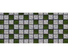 Papier Peint dÃ©co poster MOSAIC GARDEN 3 x 2,70 m | DÃ©co et photo murale XXL QualitÃ© HD Scenolia