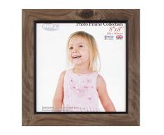 Inov8â8 cm x 20 cm-Cadre Photo Lot de 2 Dessous de Plat Rustique en Bois de frêne