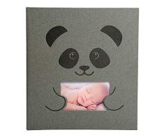 Album photos livre 60 pages blanches - Format 29x32cm - ZÃPHIRE gris