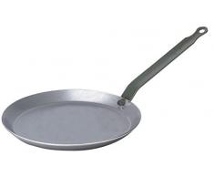 DE BUYER -5120.26 -poele a crepes carbone plusø26cm