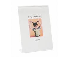 Deknudt Frames S58RL1V Plexi Cadre Photo sur Pied Vertical Résine Transparent 13 x 18 cm