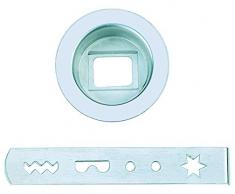 GSW 588027 pâtisseries Embout à Hachoir à Viande Taille n ° 8, Acier Inoxydable, Argent, 15 x 7,5 x 2,0 cm