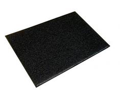 Twistermat Floortex Paillasson rectangulaire anti-dérapant en vinyle Fulflex Noir 120 x 180 cm