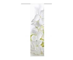 Home Fashion 87353-701 Panneau Japonais Polyester H:245 x W: 60 cm - BLANC