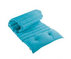 BAIN DE SOLEIL 60 x 180 CM COTON UNI PACIFIQUE TURQUOISE