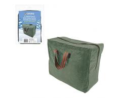 The Christmas Workshop Décoration de Noël 71530 Grand Sac de Rangement Vert