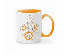 Star Wars SW05537 Mug, CÃ©ramique, Blanc, 14,5 x 9,8 x 11 cm