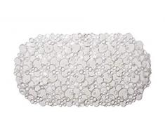 Croydex Tapis de baignoire en PVC sans phtalate motif bulles Transparent 70 x 35 cm