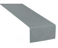 Tom Tailor 562309 T-Dove Chemin de Table Coton Gris 50 x 150 cm