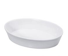 KÃ¼chenprofi 750018220 Terrines & Plats Ã Four, Porcelaine, Blanc, Unique