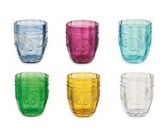 Villa dEste Home Tivoli 2405610 Set Syrah verres à eau, verre, multicolore