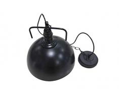 ILUMINATION DE DESIGN Lampe plafonnier, noir