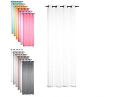 Today Voilage 135/240 Chantilly Polyester Blanc 135 x 240 cm