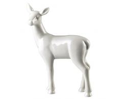 Hutschenreuther 02468-800001-24621 Figurine Chevreuil Porcelaine Blanc 10 x 7 x 13,5 cm