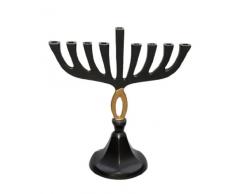 Insideretail 500205-1 Ménorah Moderne Chandelier Aluminium Poli Gris Foncé 24 x 11 x 26 cm/700 g