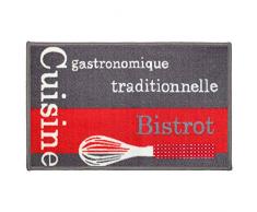 douceur dinterieur Gusto Tapis Deco Rectangle, Multicolore, 50 x 80 CM